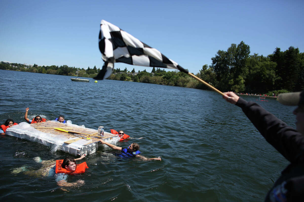 Seafair Milk Carton Derby at Green Lake