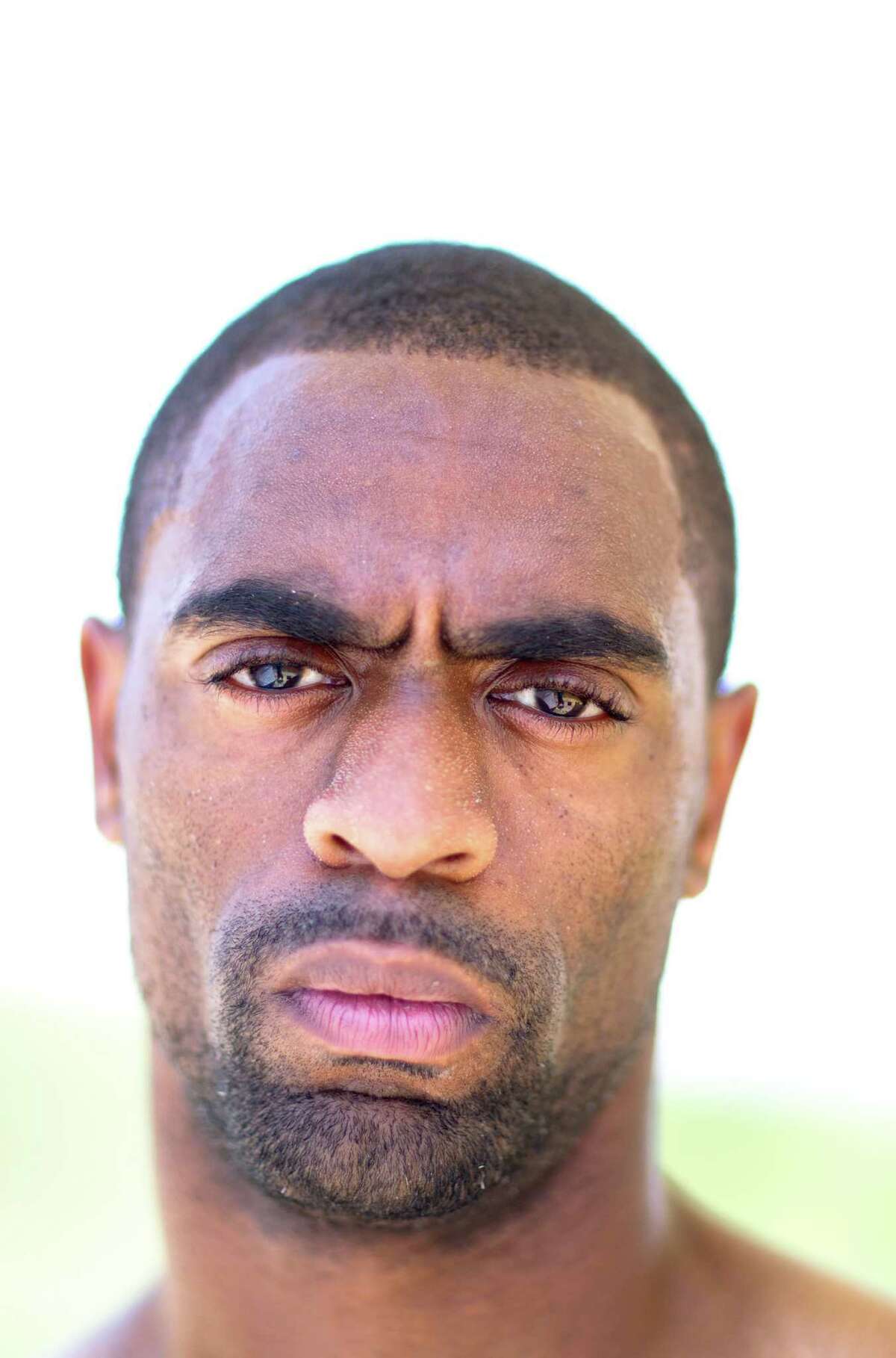FILE - JULY 14, 2013: It was reported that sprinter Tyson Gay has tested positive for a banned substance and has pulled out of next month's World Championships July 14, 2013. CLERMONT, FL - JUNE 14: Olympic sprinter Tyson Gay of the United States of America poses for a portrait at the National Training Center on June 14, 2010 in Clermont, Florida. (Photo by Al Bello/Getty Images) ORG XMIT: 98939322