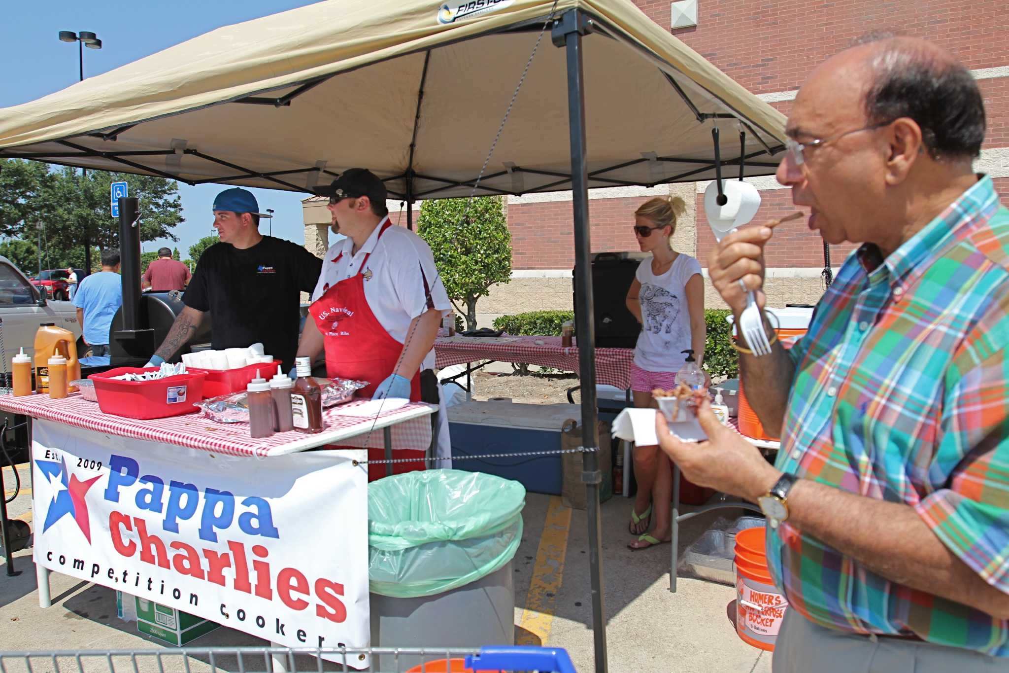Sam's Club National Barbecue Tour held at Sugar Land store