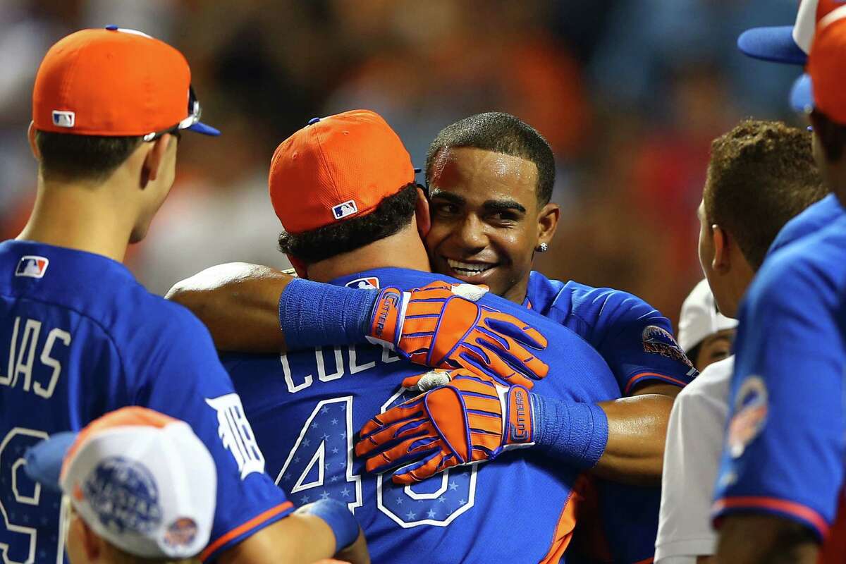 Yoenis Cespedes tops Bryce Harper in Home Run Derby final 