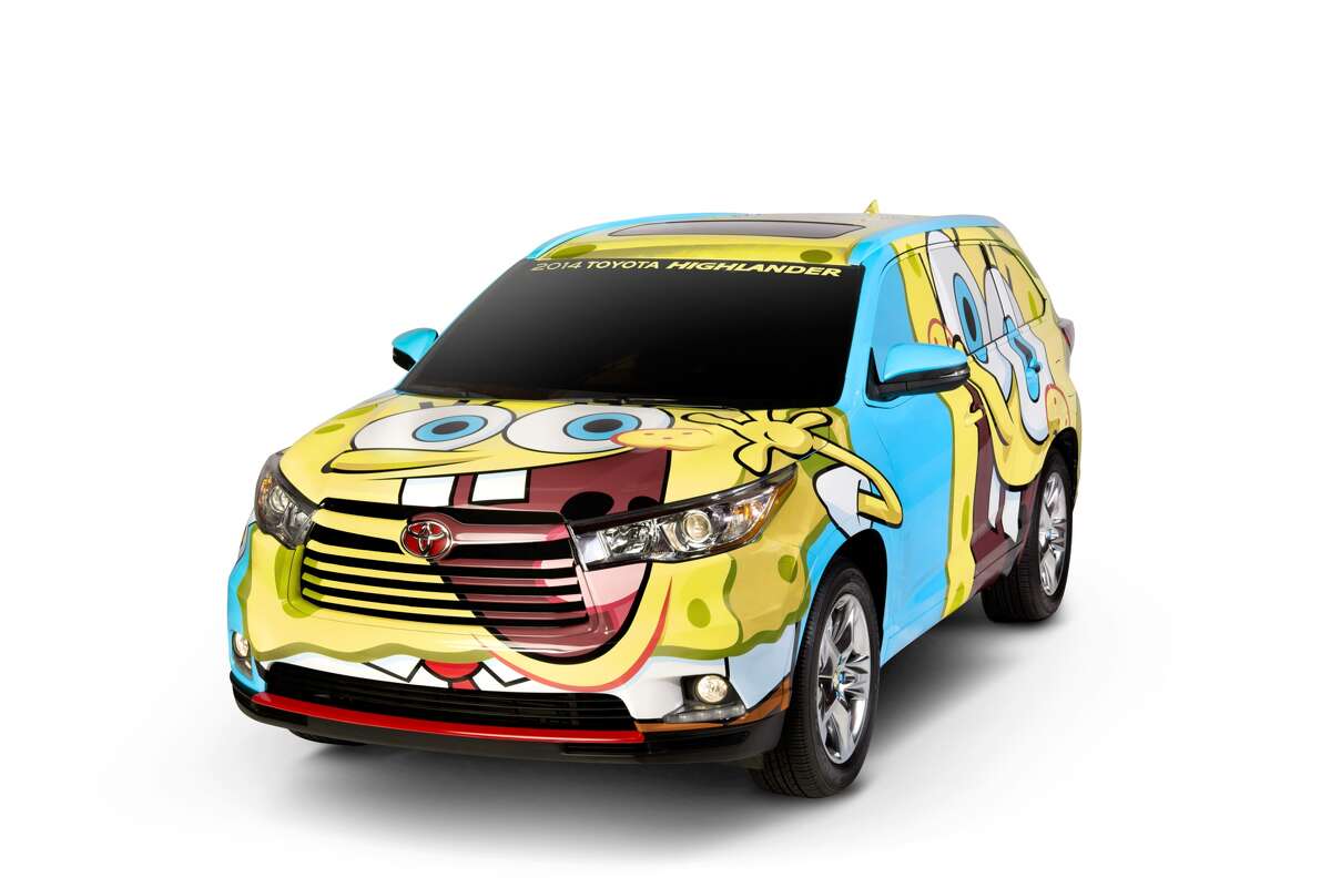 Toyota builds SUV inspired by SpongeBob SquarePants