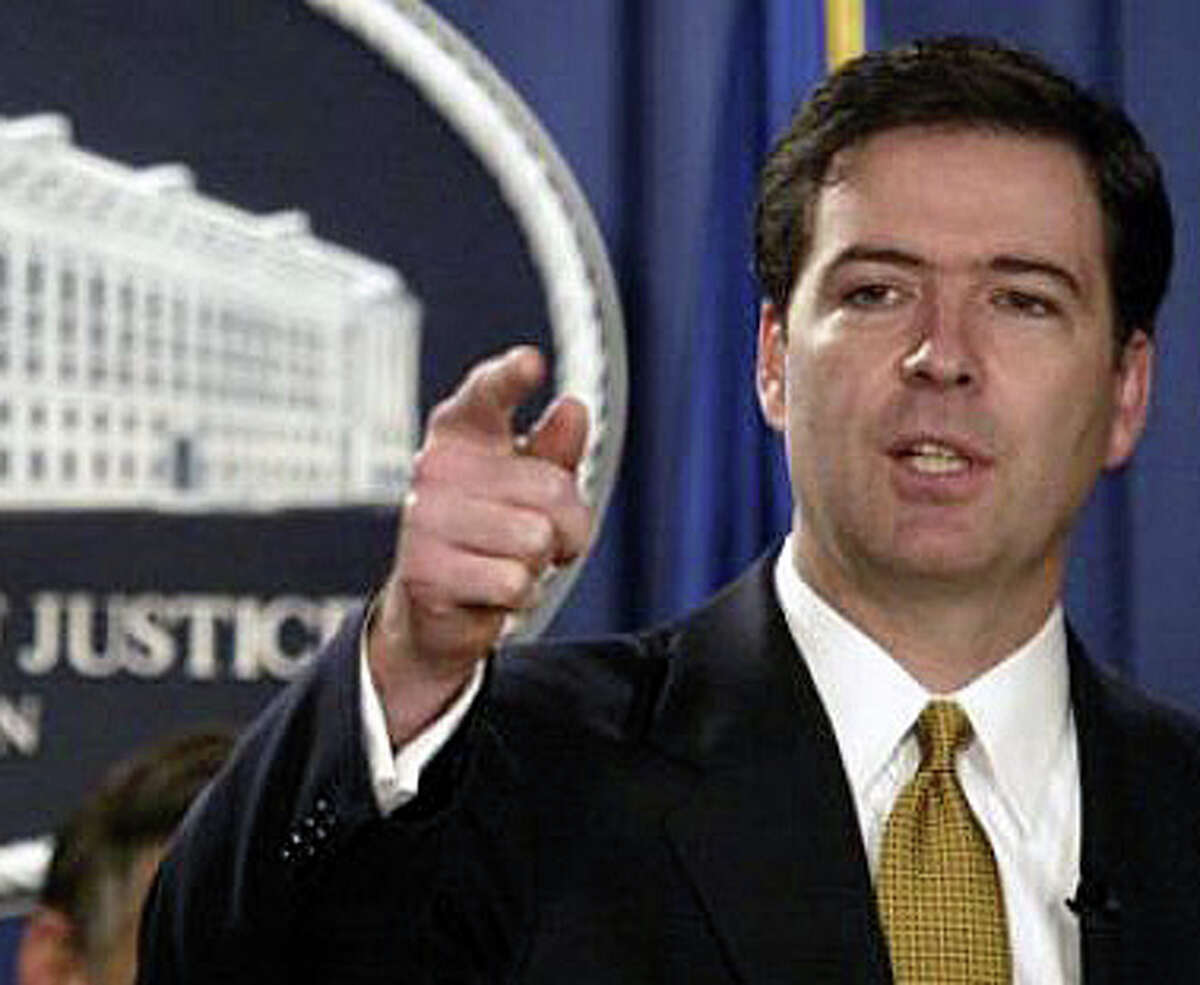 Westport resident James Comey, a former U.S. deputy attorney general and general counsel of Bridgewater Associates in Westport, has been nominated by President Obama to be the next FBI director.