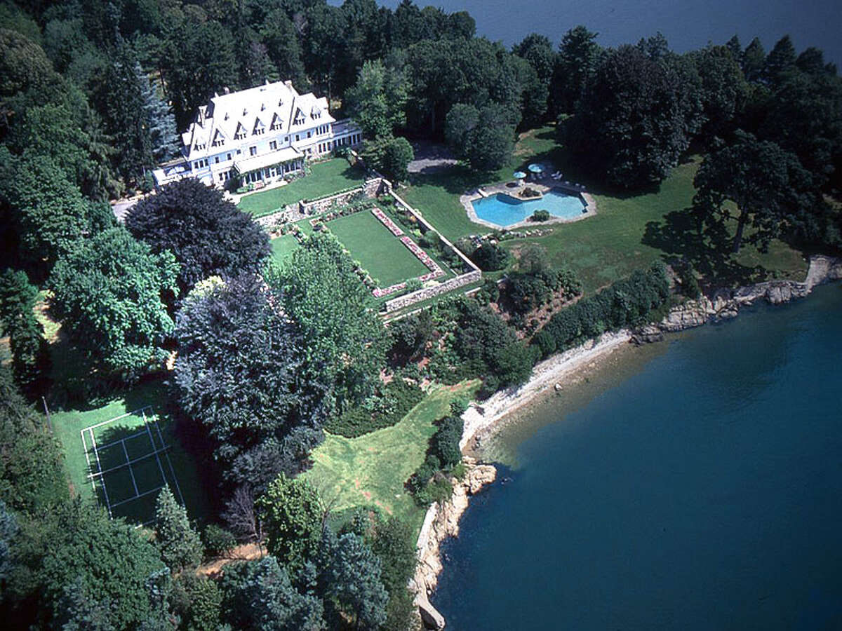 Copper Beech Farm, a 50-acre compound on the waterfront of Greenwich, Conn., has been posted on the market by David Ogilvy & Associates for $190 million, believed the be the highest listing in the United States. The property boasts a carriage house with a clock tower, co-joined heptagonal pools, a greenhouse, wine cellar and grass tennis court.