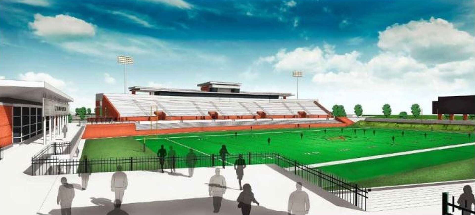 Katy ISD unveils designs for planned second football stadium