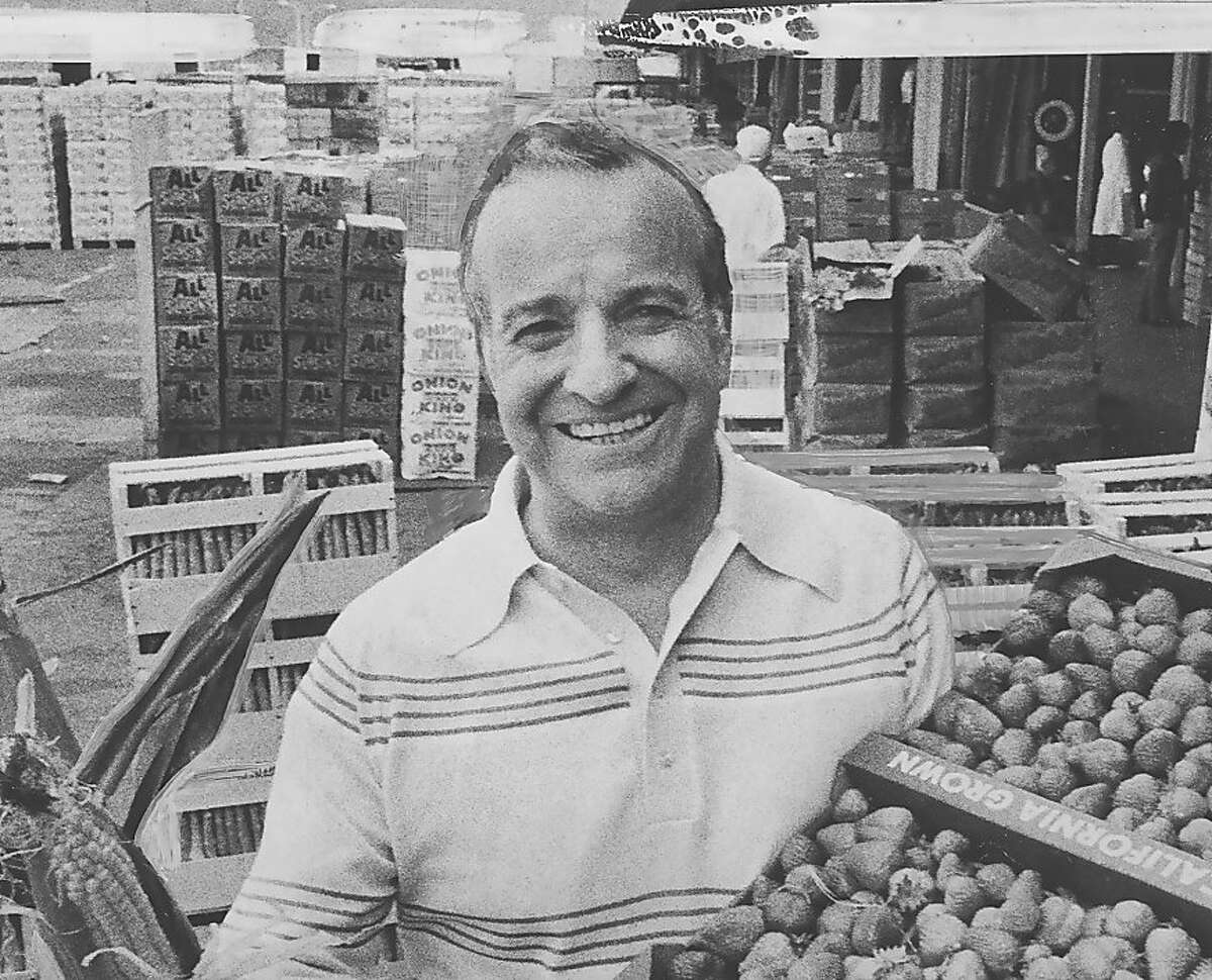 Joe Carcionne, TV and Radio's The Green Grocer, in 1977. He died in 1988. Photo was taken 04/25/2013.