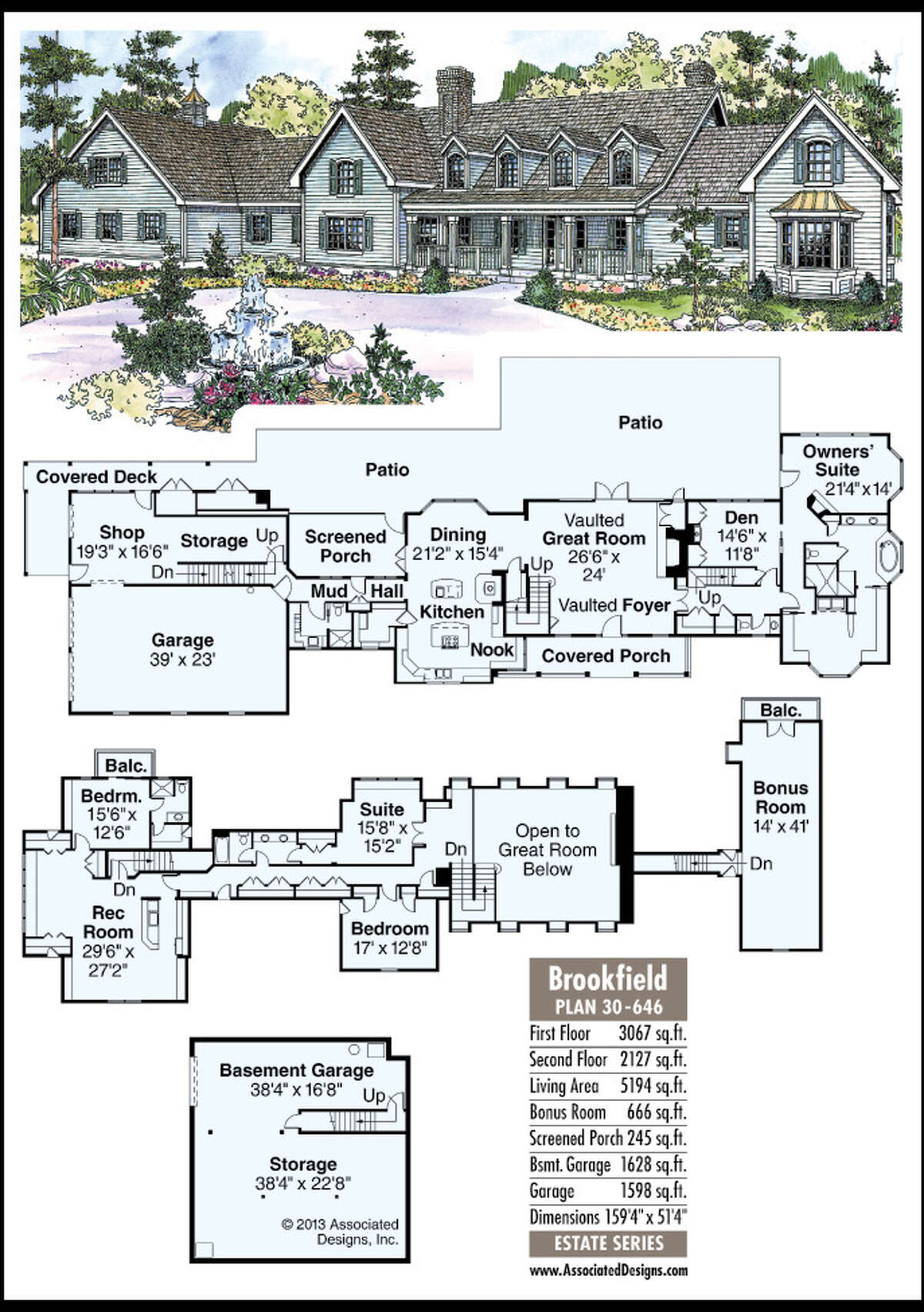 Brookfield Plains House Plans