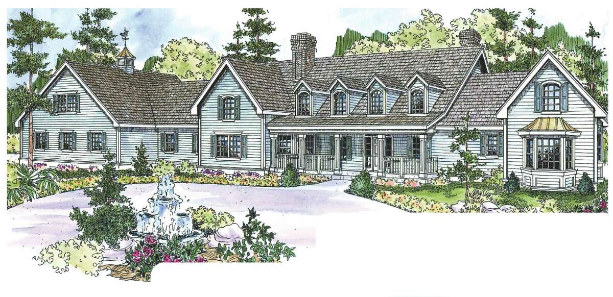 House Plans Brookfield Goes Country style