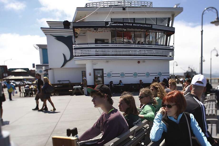 Franciscan Crab Restaurant Dramatic View A Draw Sfgate The Franciscan Crab Restaurant At Wharf Which Looks Like A Docked Yacht Offers