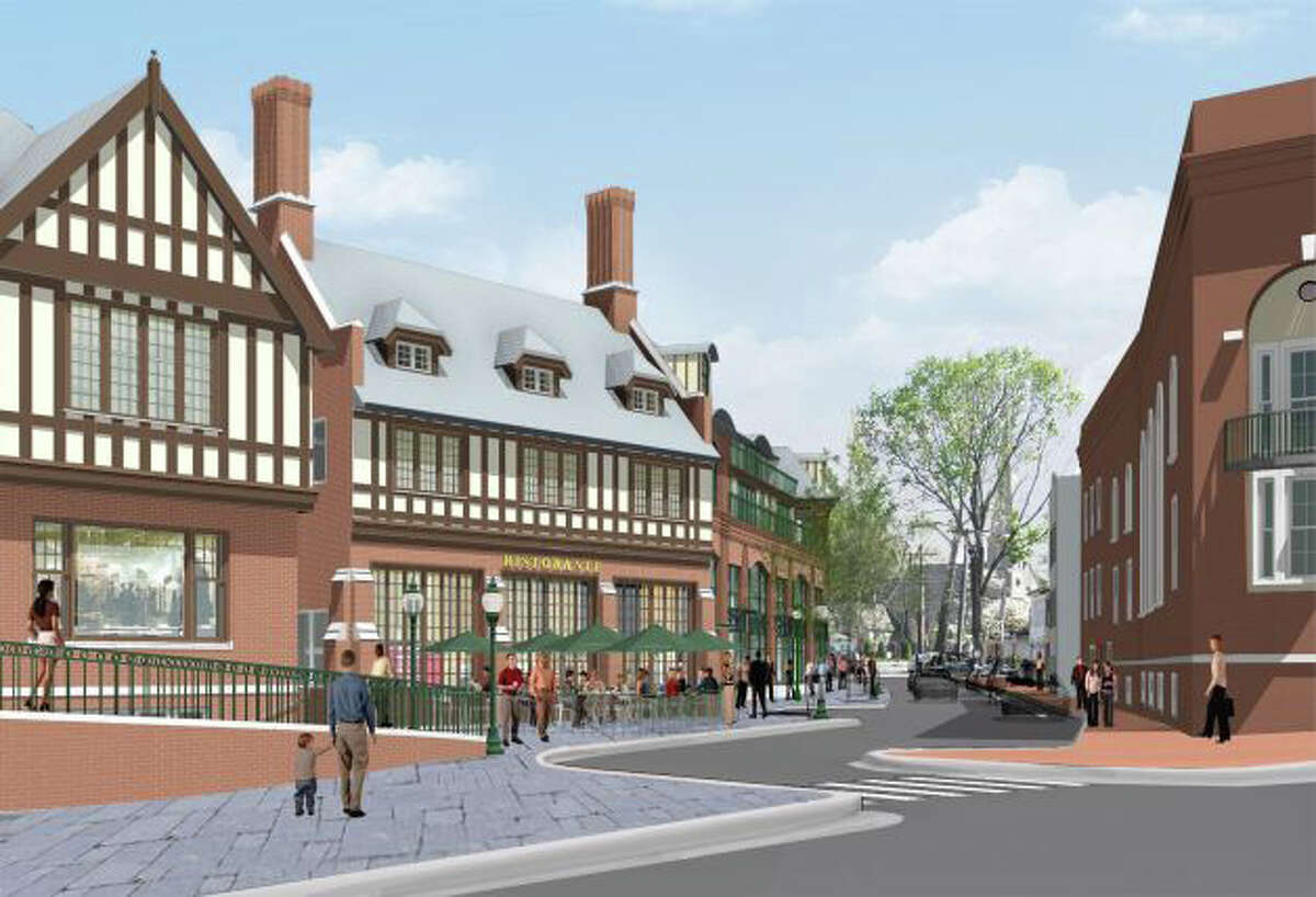 A rendering of the Bedford Square project.