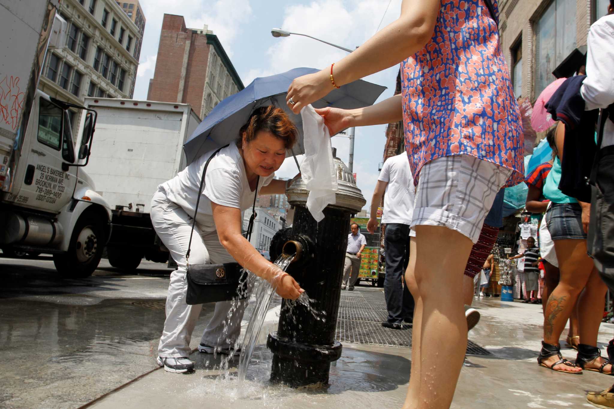 A punishing heat wave scorched New York from Buffalo to Brooklyn for yet an...