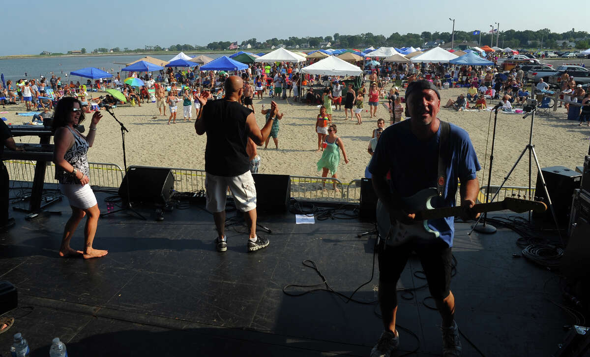Blues hit the beach in Stratford