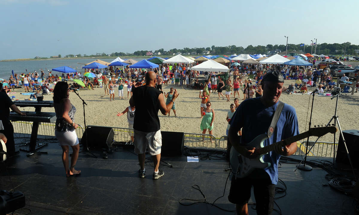 Blues hit the beach in Stratford