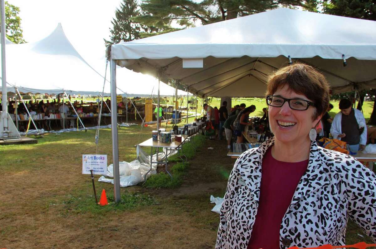 'Free' for all Something for nothing as Westport Library book sale ends