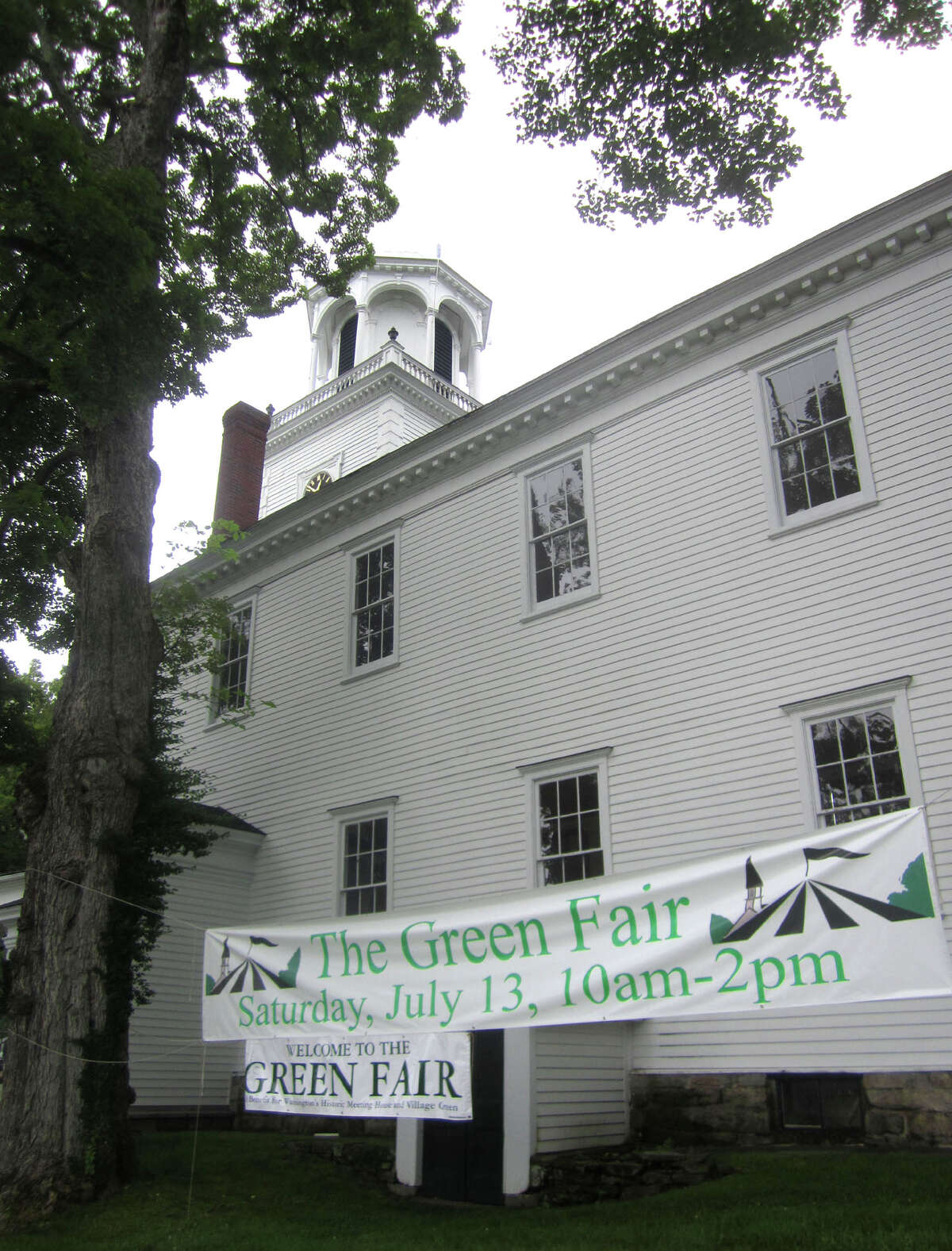 The Washington Congregational Church's annual Green Fair proves a popular attraction again, July 13, 2013.