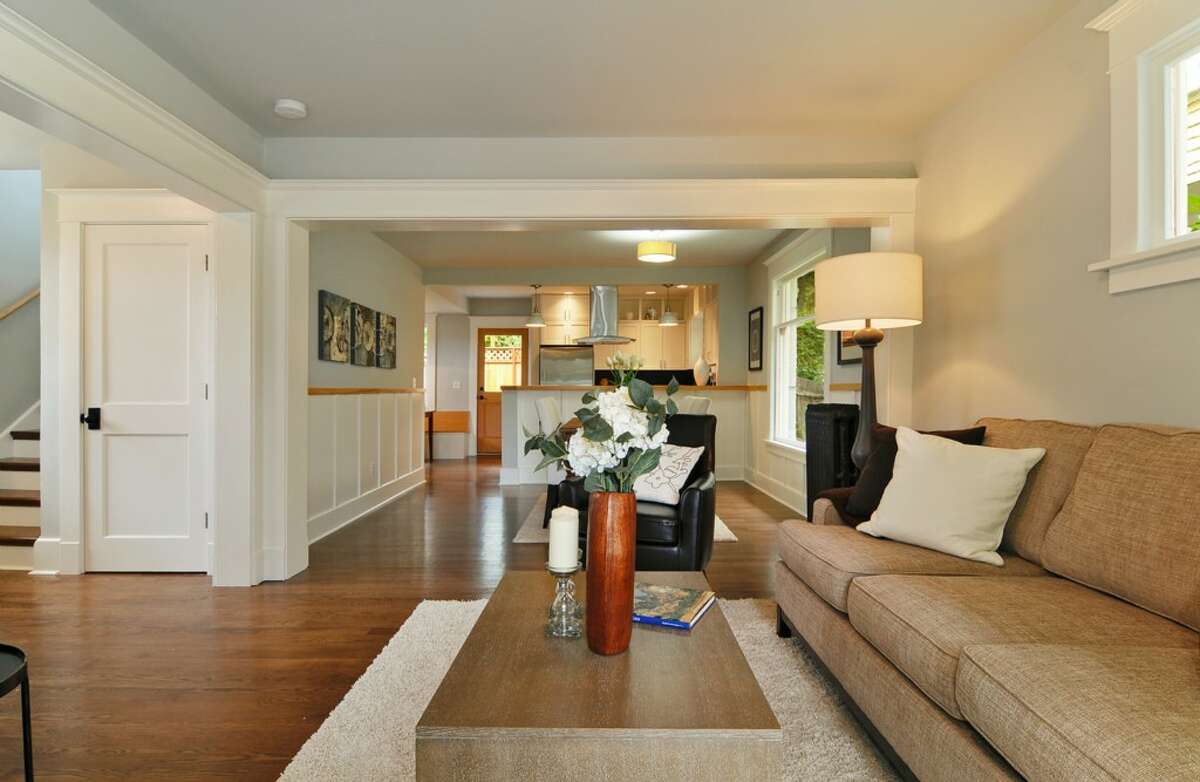 Living room of 710 Summit Ave. E. It's listed for $795,000.