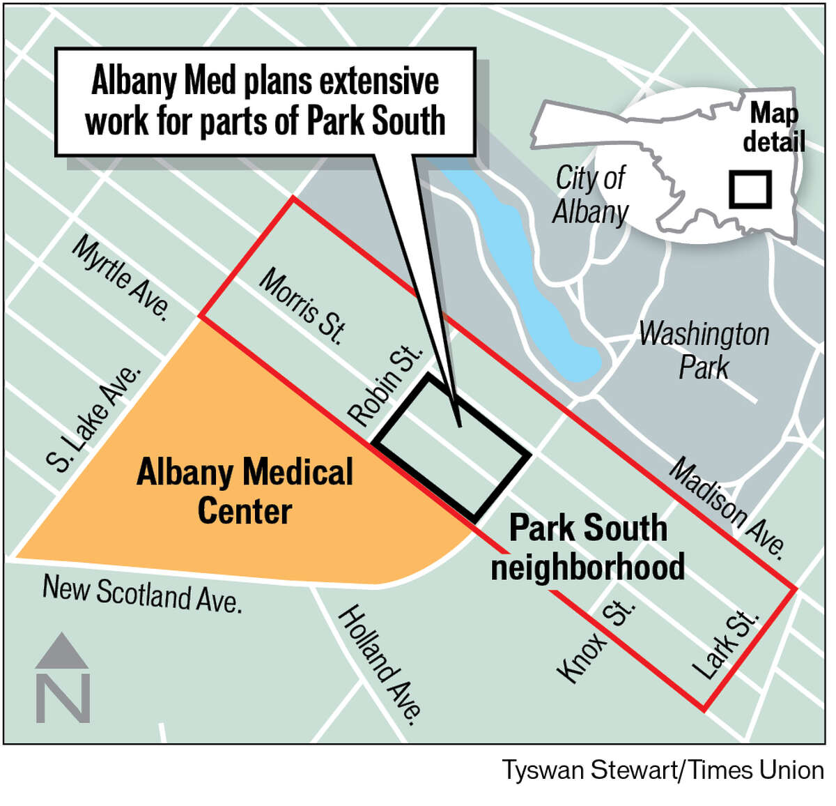 Albany Med details 110M transformation