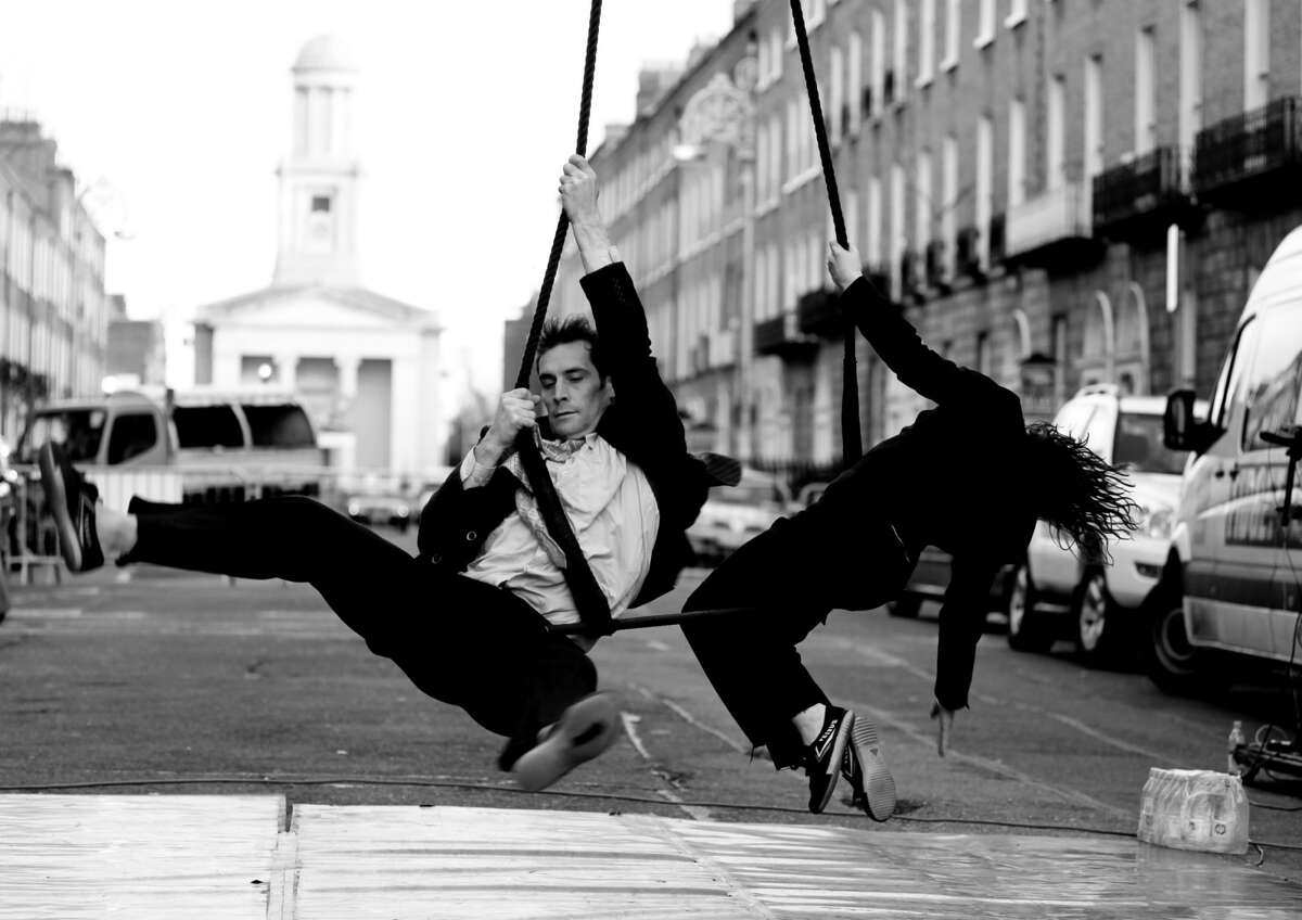 Chantal McCormick and Lee Clayden are the powerhouse duo behind Ireland's Fidget Feet aerial dance troupe. See them in action July 26-27 at VauLt.
