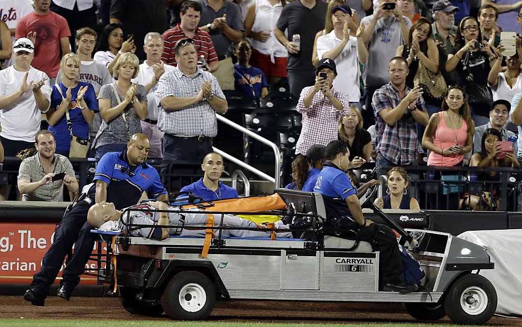 Tim Hudson ankle break