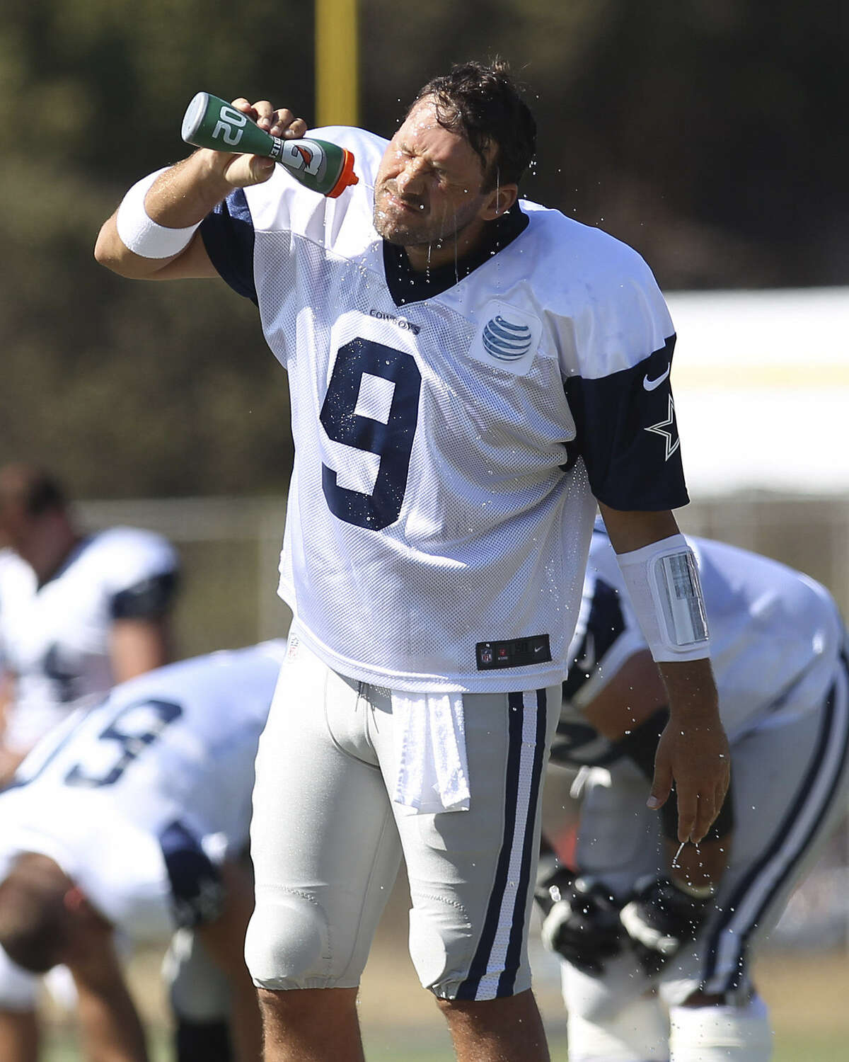 Quarterback Tony Romo “has gotten better and better every day,” during training camp, coach Jason Garrett says.