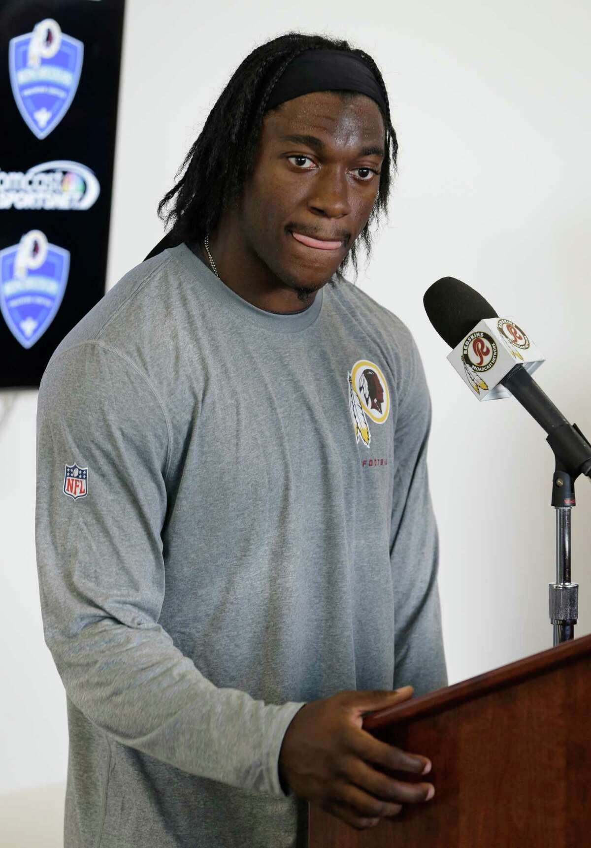 Robert Griffin III Participates in Redskins Workout - The New York