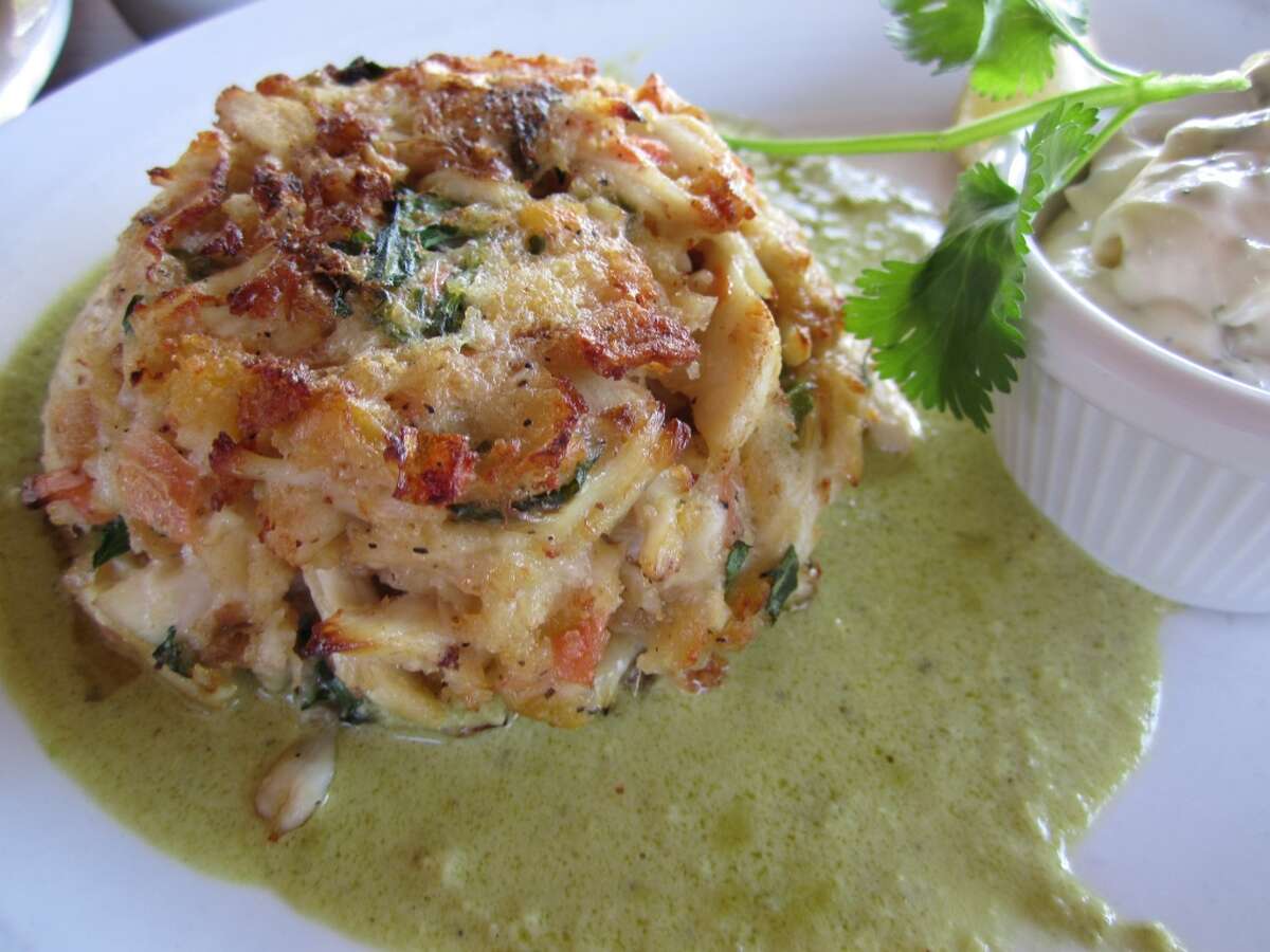 Crab cake appetizer at the Original Ninfa's. Photo by Syd Kearney.
