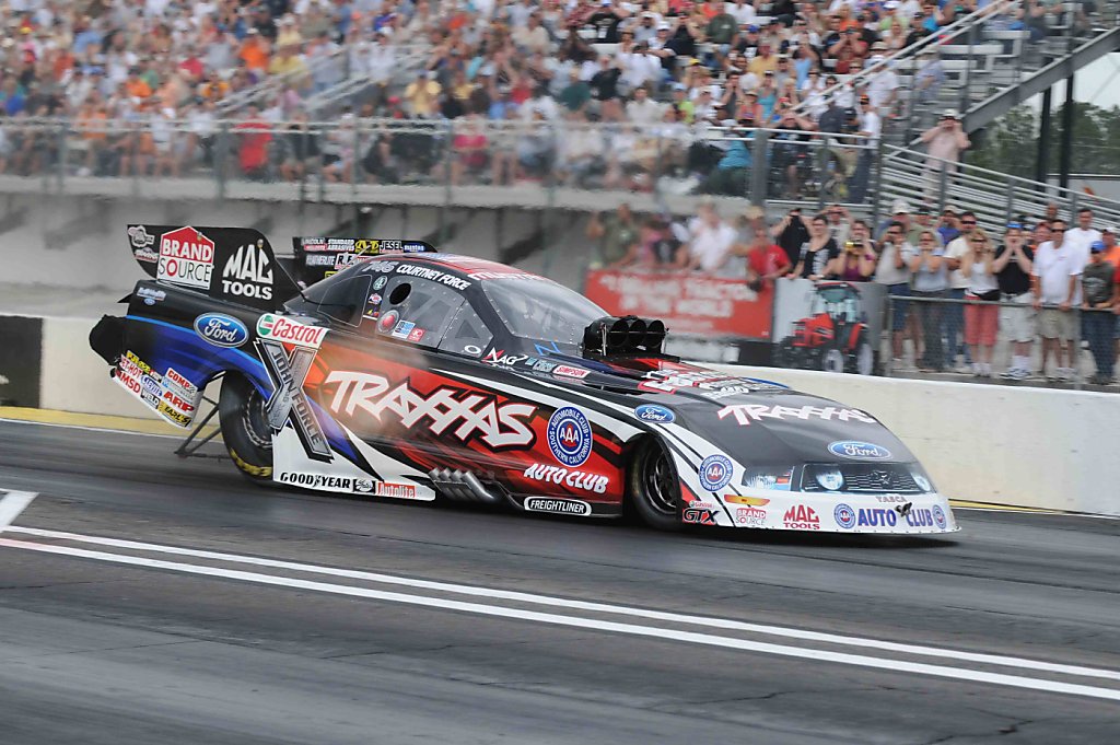 Courtney Force building body of work on drag strip