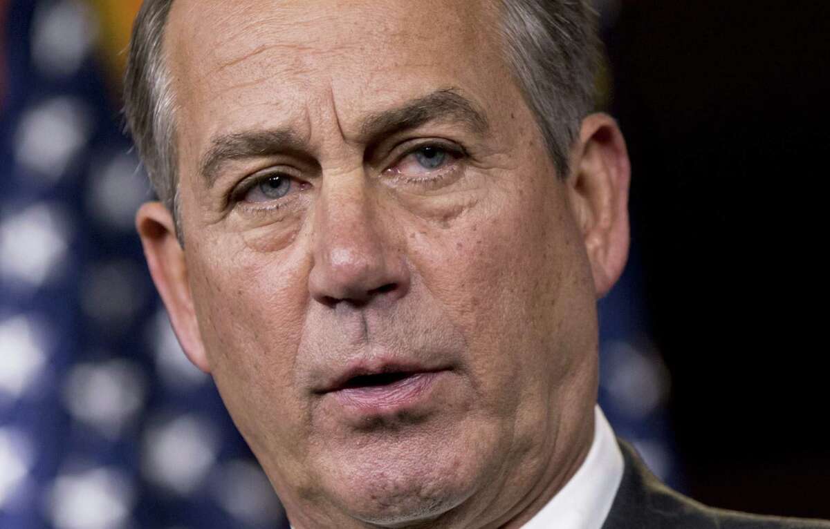 House Speaker John Boehner told reporters on Capitol Hil that Iowa Rep. Steve King's comments that many immigrants were drug runners were “deeply offensive and wrong.”