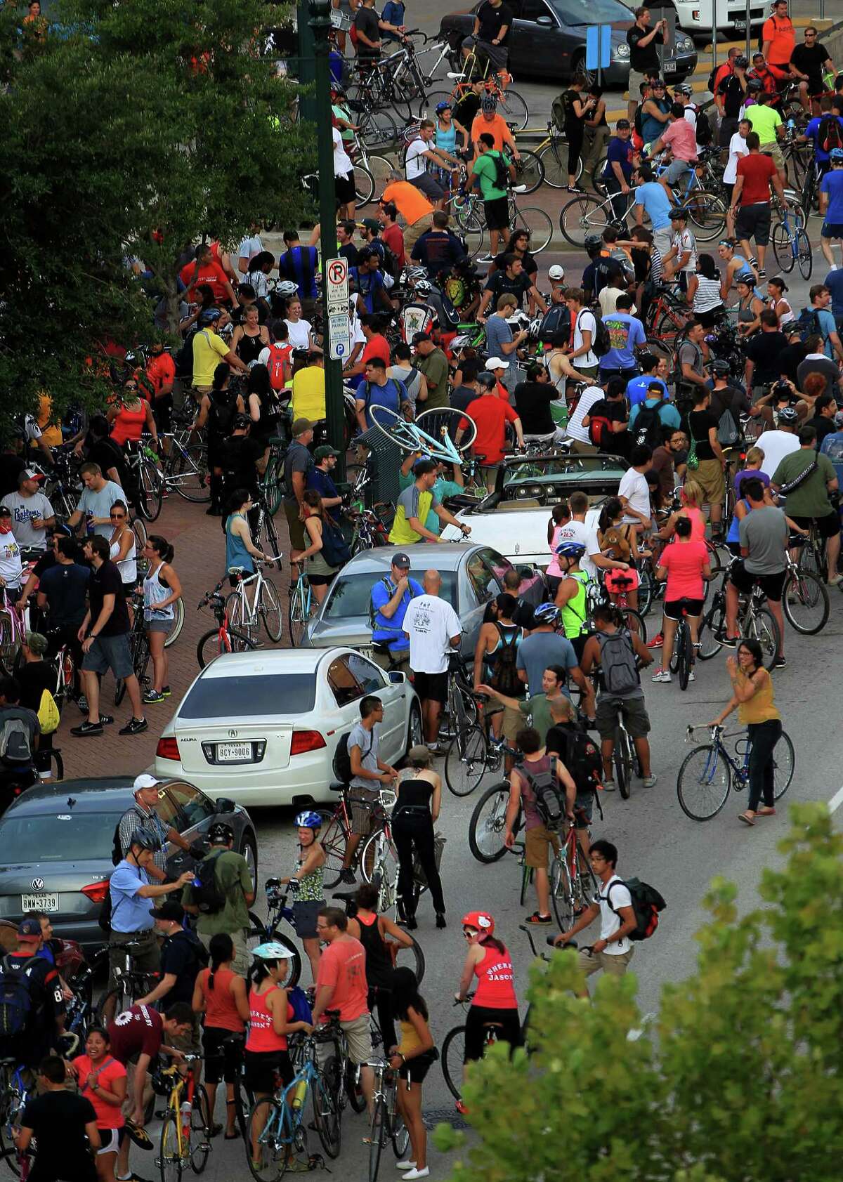 Critical Mass is free, but Houston police may begin charging riders for