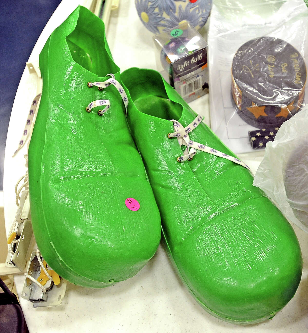 Funky finds at the St. Jude's Garage Sale