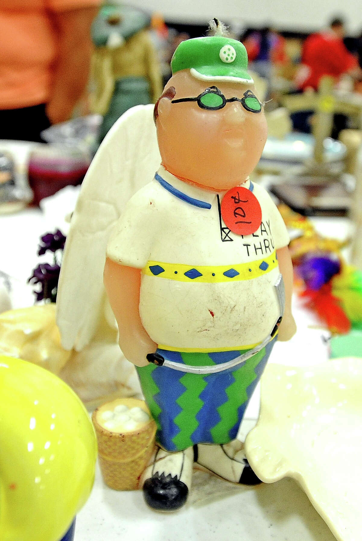 Funky finds at the St. Jude's Garage Sale