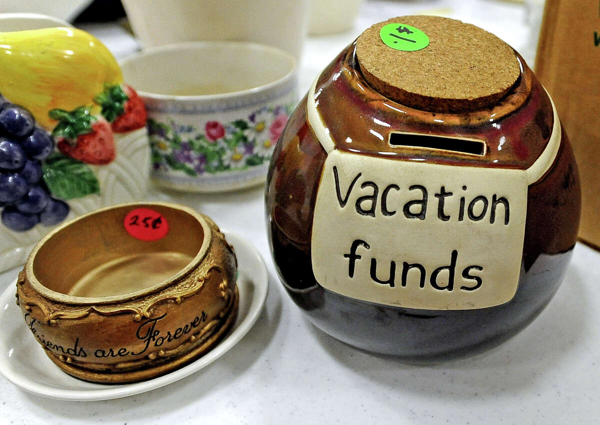 Funky finds at the St. Jude's Garage Sale