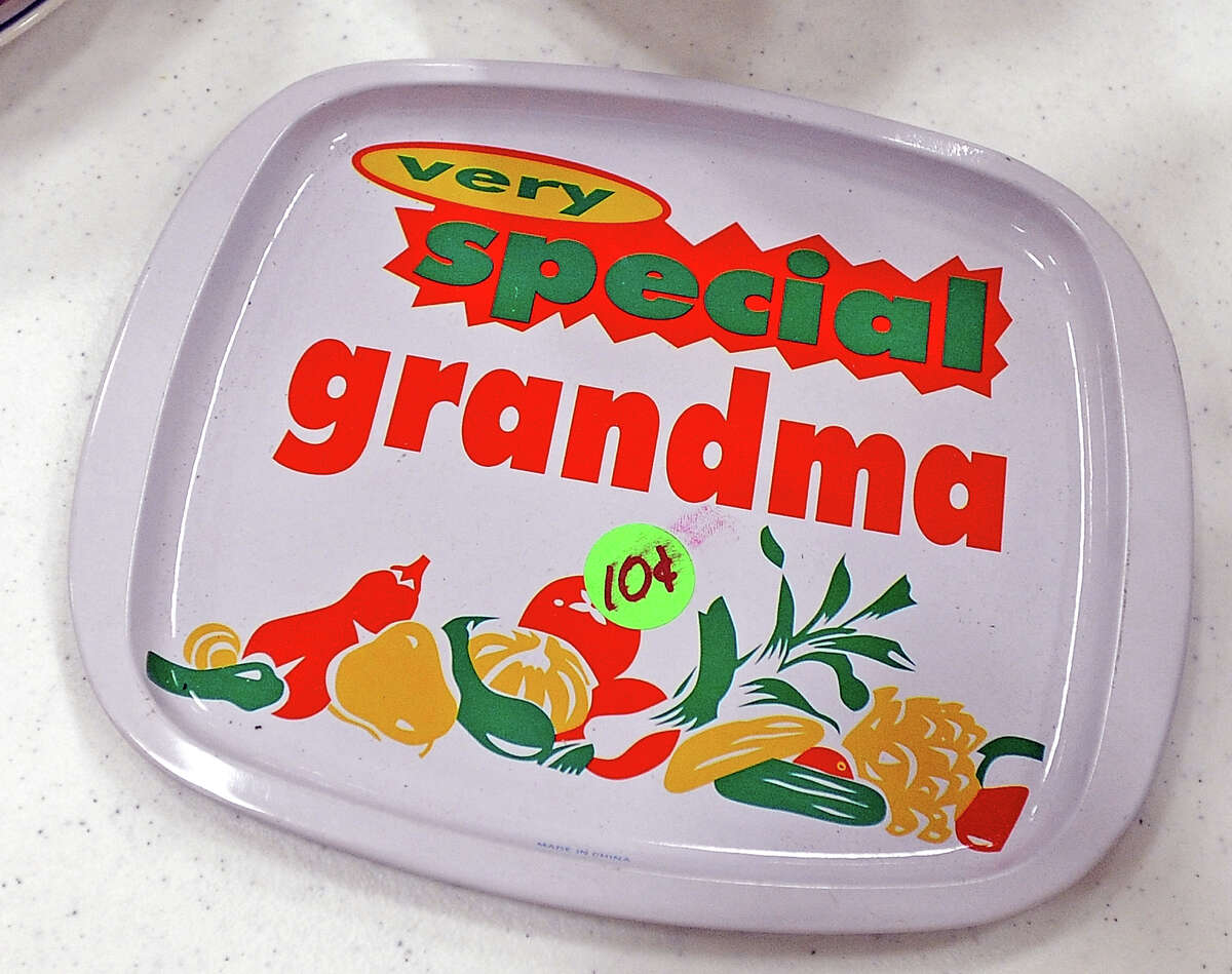 Funky finds at the St. Jude's Garage Sale