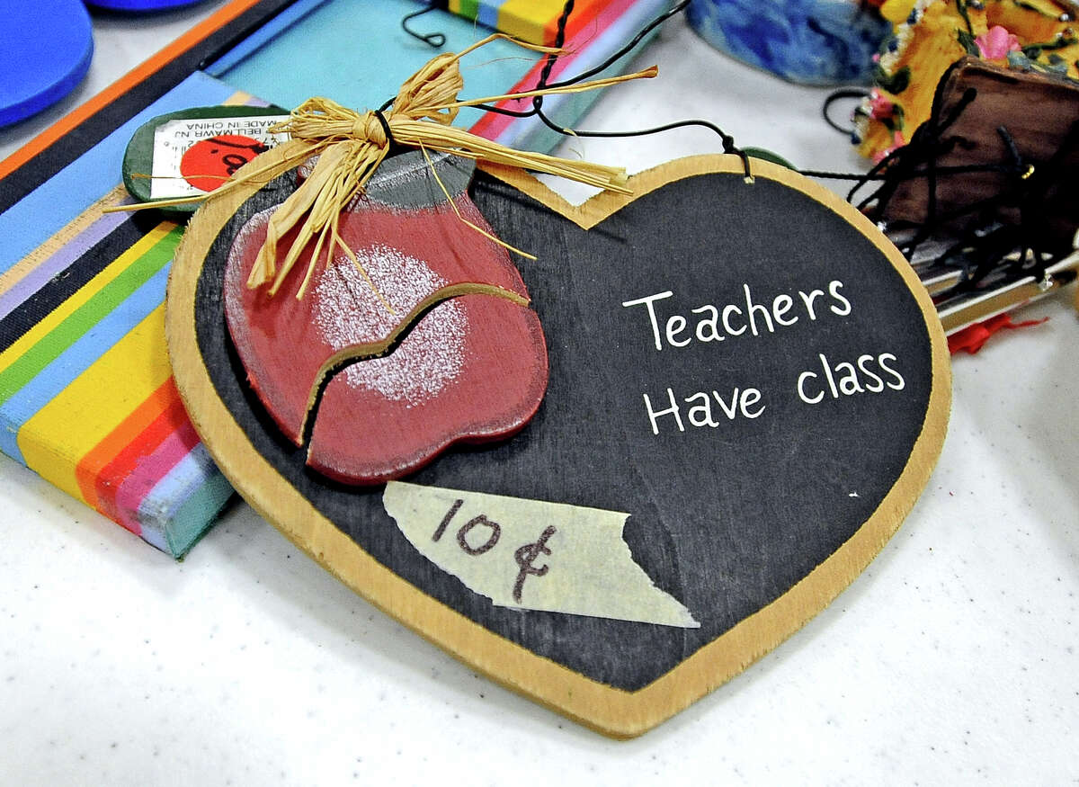 Funky finds at the St. Jude's Garage Sale