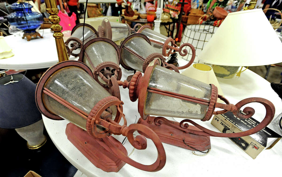 Funky finds at the St. Jude's Garage Sale