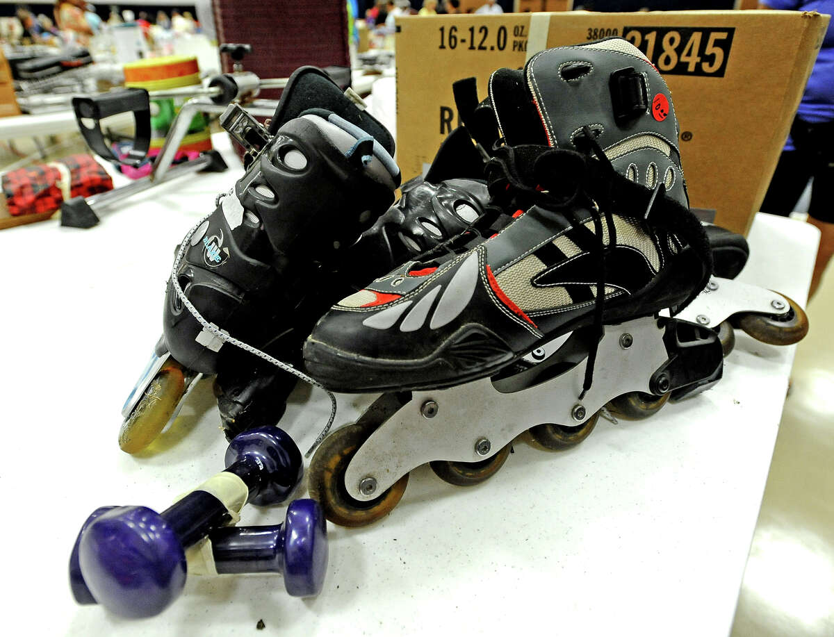 Funky finds at the St. Jude's Garage Sale