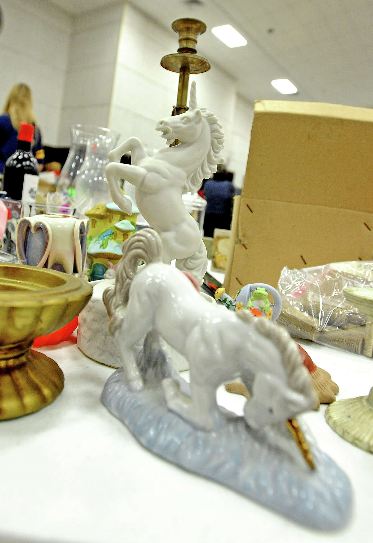 Funky finds at the St. Jude's Garage Sale