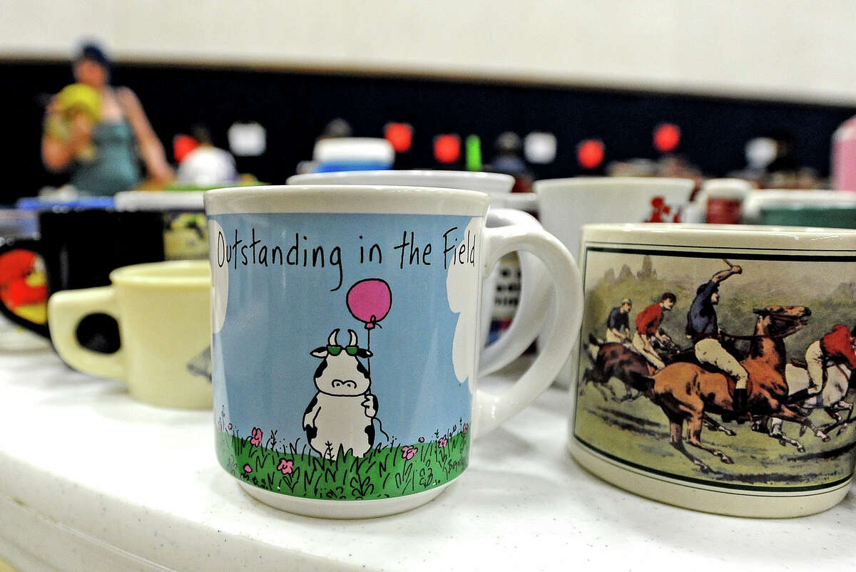 Funky finds at the St. Jude's Garage Sale