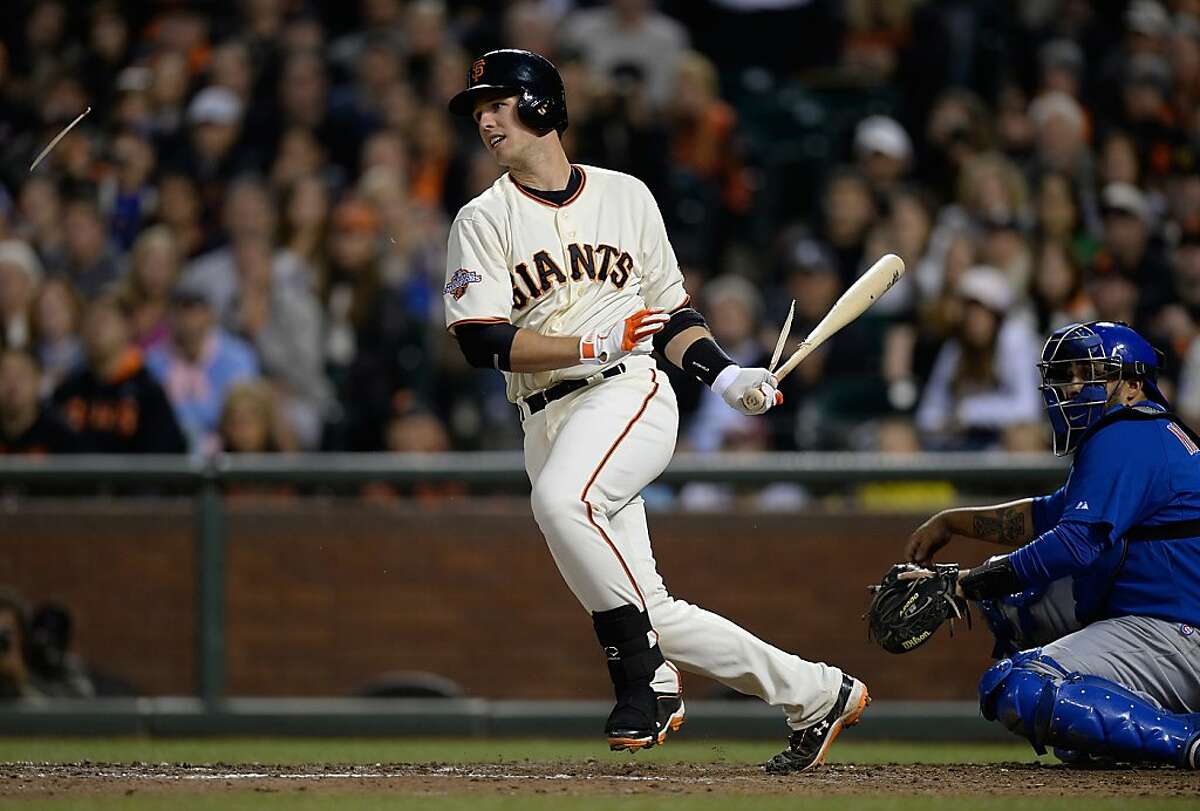 Giants leave 'em loaded, fall 10 to Cubs