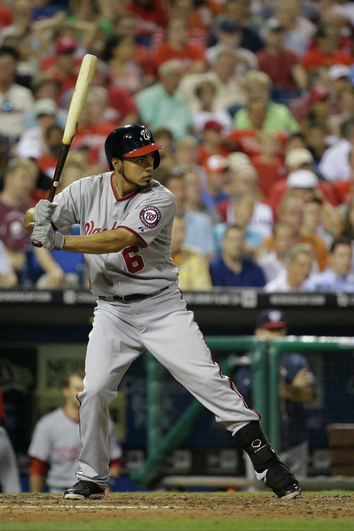 Baseball player out after hitting himself in the face with his bat in a fit  of rage