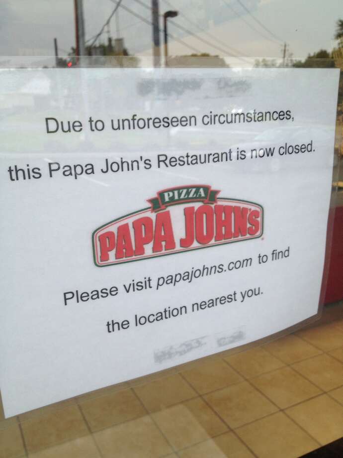 Papa John's shuts 6 shops with no warning Times Union