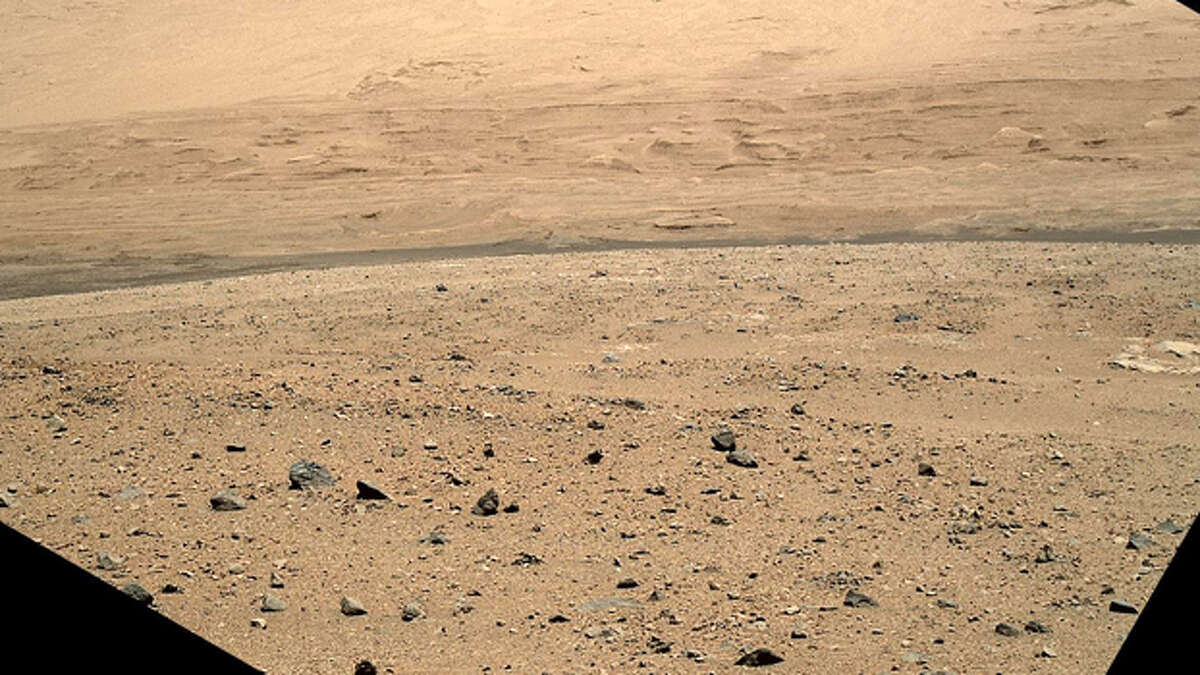 If you look closely, you might see a face on Mars. (NASA photo)