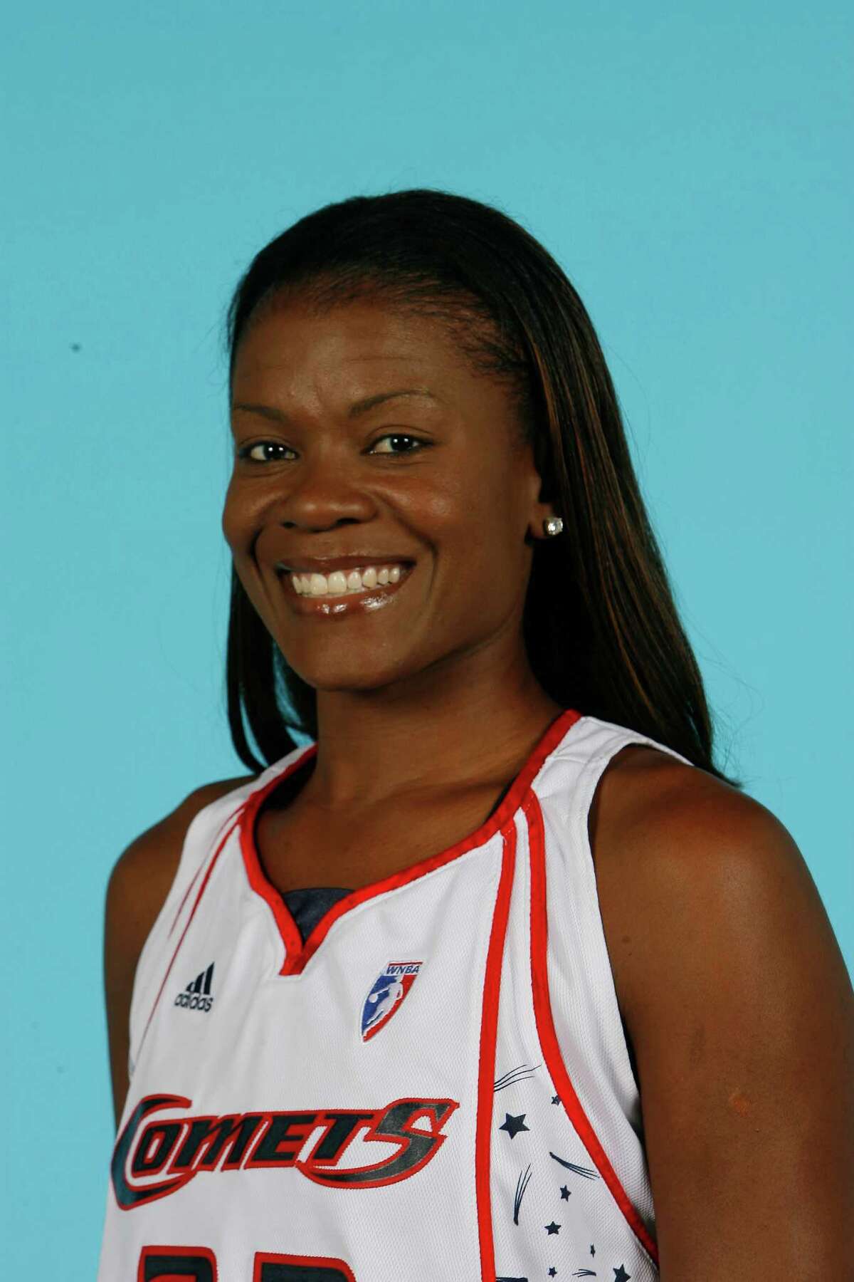 Sheryl Swoopes plays forward for the Houston Comets. Media day for the Houston Comets was held Monday, May 7, 2007, in Houston. ( Steve Campbell / Chronicle )