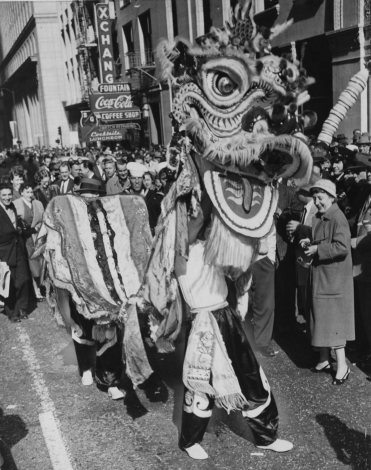 chinese new year january 1957