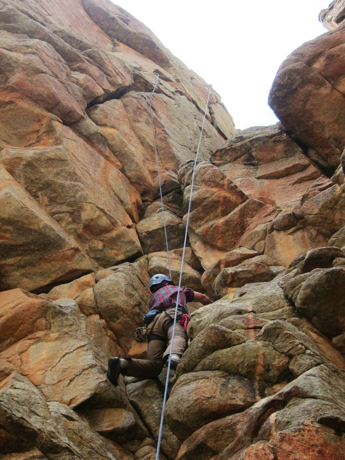 Jay Cummiskey's wilderness expedition ended with climbing the crags of Unaweep, Colorado.