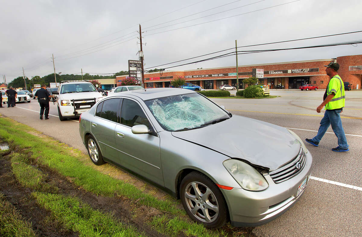 Passing nurses help man hit by car in north Harris County