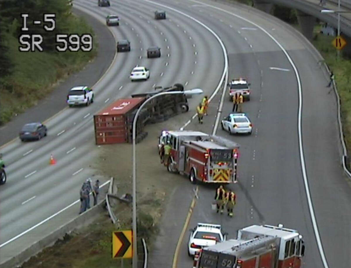 I 5 Truck Crash Could Cause Delays For Hours