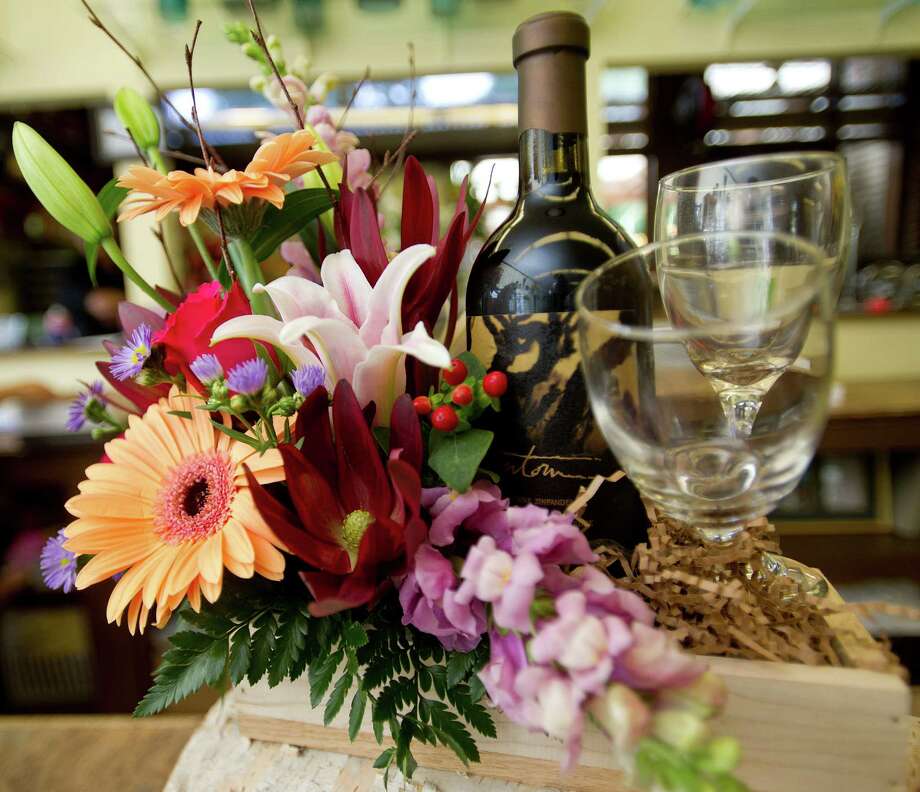 Florist pairs wine and bouquets StamfordAdvocate