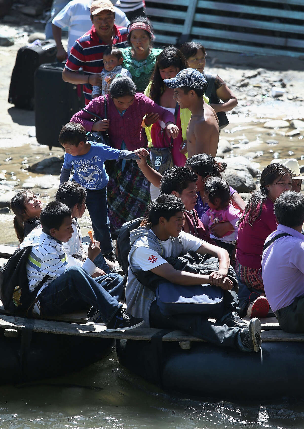 A migrant's journey into Mexico