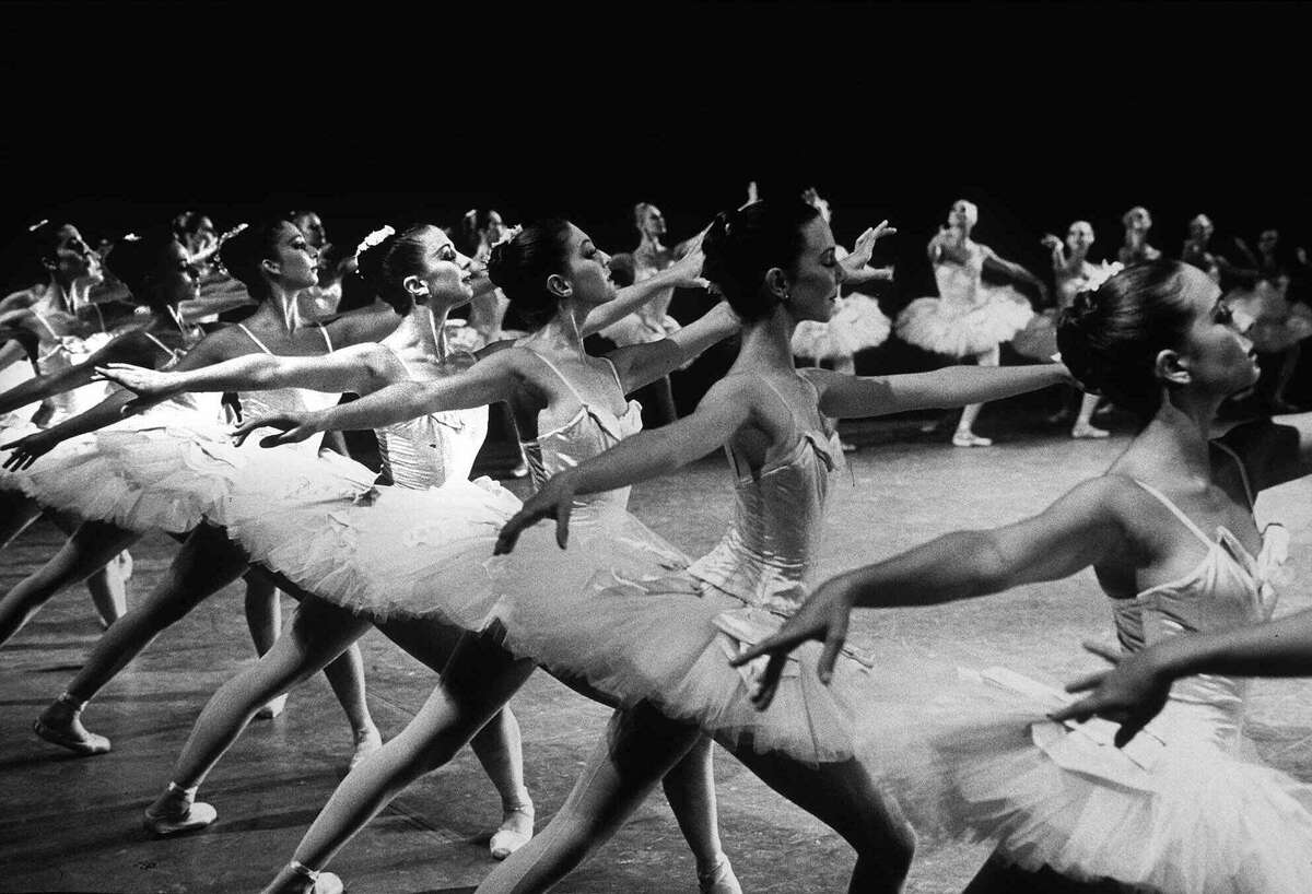 "Balanchine & the Lost Muse" explores the early life of famed choreographer George Balanchine. He was key to the formation of the New York City Ballet, shown here in 1978 performing "Symphony in C," one of his signature pieces.