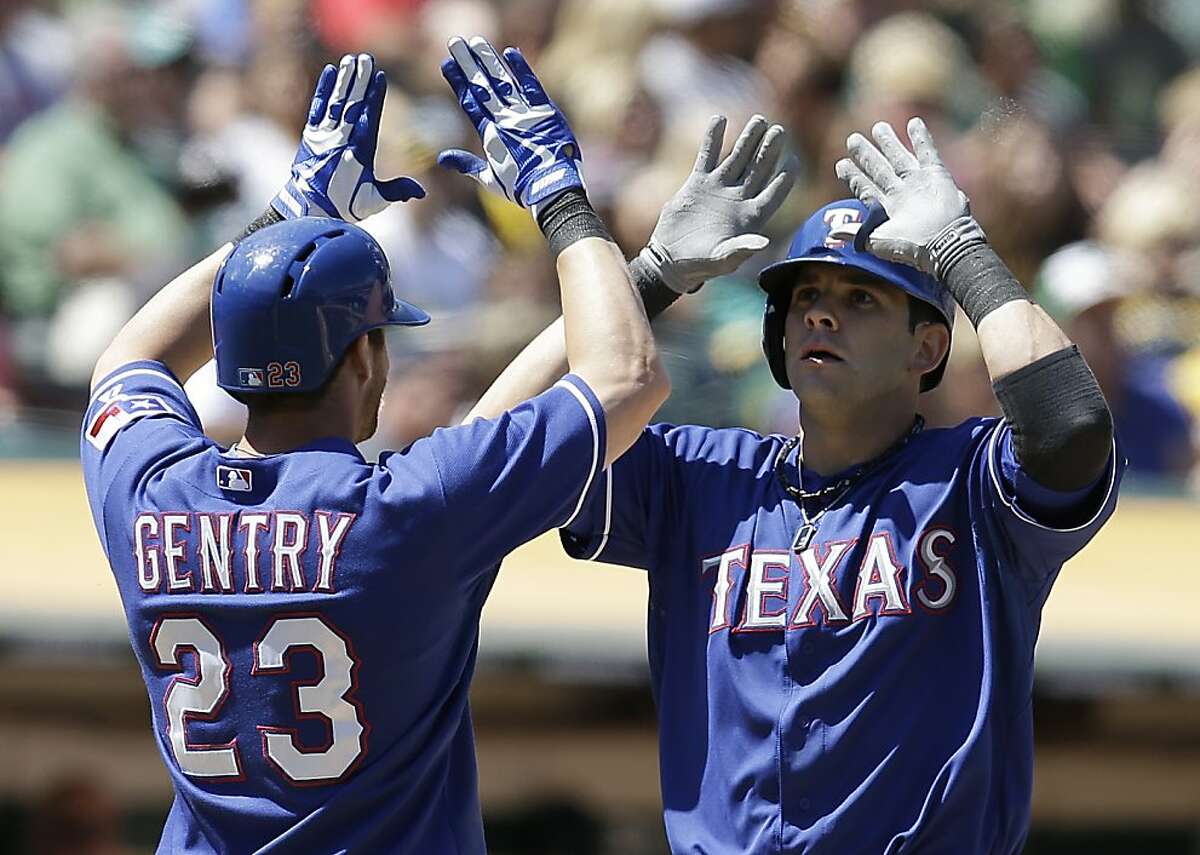 Rangers' 4-0 win over A's